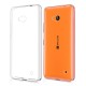 Cover Morbida per LUMIA 640 Microsoft Serie ULTRASOFT Stileitaliano® in TPU Trasparente