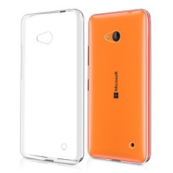 Cover Morbida per LUMIA 640 Microsoft Serie ULTRASOFT Stileitaliano in silicone TPU sottile Trasparente