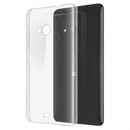 Cover Morbida per LUMIA 540 MICROSOFT Serie ULTRASOFT Stileitaliano® in TPU Trasparente
