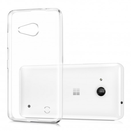 Cover Morbida per Lumia 550 Serie ULTRASOFT Stileitaliano® in TPU Trasparente
