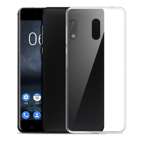 Cover Morbida per Nokia 3 Serie ULTRASOFT Stileitaliano® in TPU Trasparente