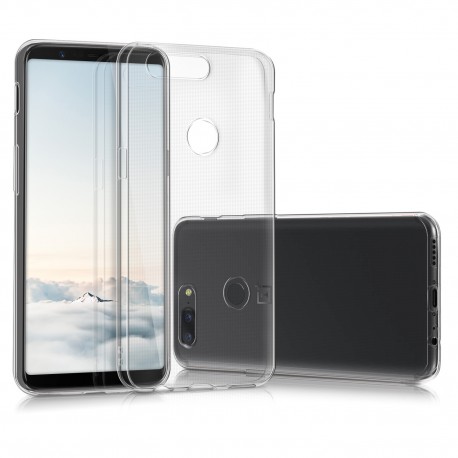 Cover Morbida per One Plus 5T Serie ULTRASOFT Stileitaliano® in TPU Trasparente