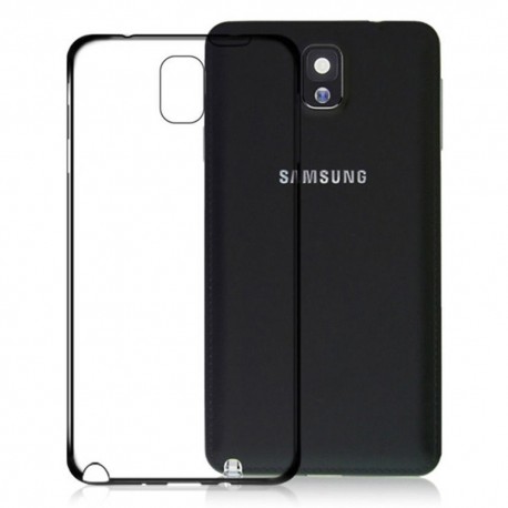 Cover Morbida per  Note 3 n9000 Serie ULTRASOFT Stileitaliano® in TPU Trasparente