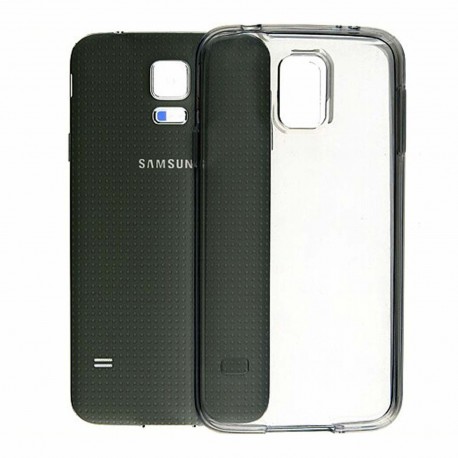 Cover Morbida per  S5 g900 Serie ULTRASOFT Stileitaliano® in TPU Trasparente