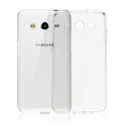 Cover Morbida per   Core LTE g386 Serie ULTRASOFT Stileitaliano® in TPU Trasparente - 