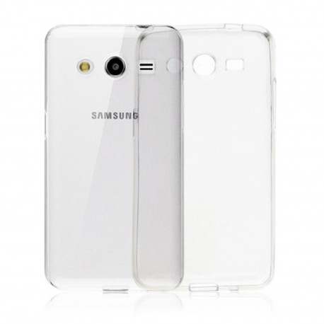 Cover Morbida per   Core LTE g386 Serie ULTRASOFT Stileitaliano® in TPU Trasparente