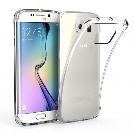 Cover Morbida per  S6 Edge g925 Serie ULTRASOFT Stileitaliano® in TPU Trasparente