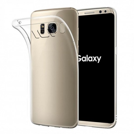 Cover Morbida per Samsung S8 Plus Serie ULTRASOFT Stileitaliano® in TPU Trasparente