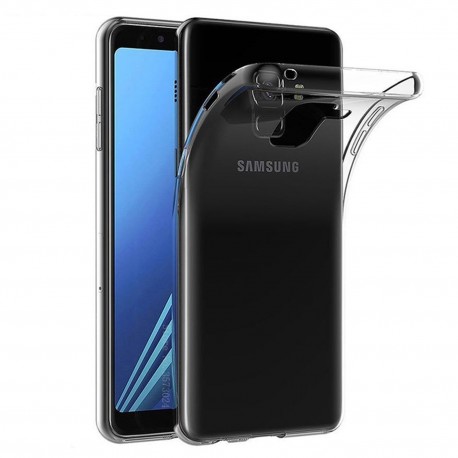 Cover Morbida per Samsung J4 2018 Serie ULTRASOFT Stileitaliano® in TPU Trasparente