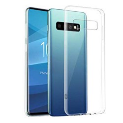 Cover Morbida per Samsung S10 G973 Serie ULTRASOFT Stileitaliano in silicone TPU sottile Trasparente