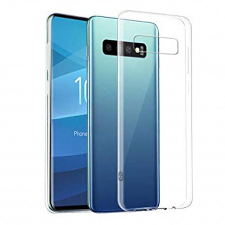 Cover Morbida per Samsung S10 G973 Serie ULTRASOFT Stileitaliano® in TPU Trasparente