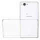 Cover Morbida per Experia Z1 Compact  Sony Serie ULTRASOFT Stileitaliano® in TPU Trasparente