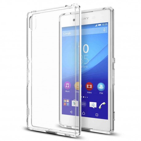 Cover Morbida per  Xperia Z4 Sony Serie ULTRASOFT Stileitaliano® in TPU Trasparente