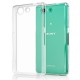 Cover Morbida per   Xperia Z4 compact mini Sony  Serie ULTRASOFT Stileitaliano® in TPU Trasparente
