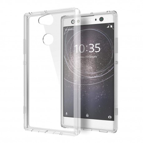 Cover Morbida per Sony Xperia XA2 Serie ULTRASOFT Stileitaliano® in TPU Trasparente