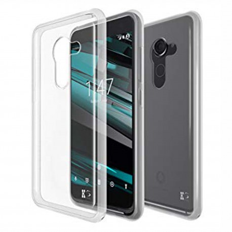 Cover Morbida per Vodafone Smart Platinum 7 Serie ULTRASOFT Stileitaliano® in TPU Trasparente