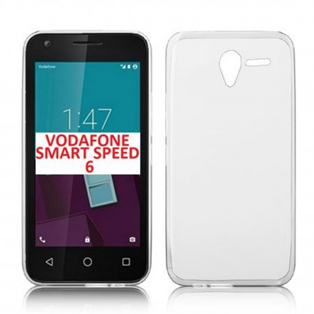 Cover Morbida per Vodafone Smart Speed 6 Serie ULTRASOFT Stileitaliano® in TPU Trasparente
