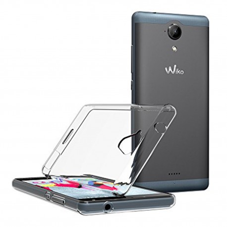 Cover Morbida per Wiko U Feel lite Serie ULTRASOFT Stileitaliano® in TPU Trasparente