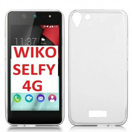 Cover Morbida per Wiko Selfy Serie ULTRASOFT Stileitaliano® in TPU Trasparente