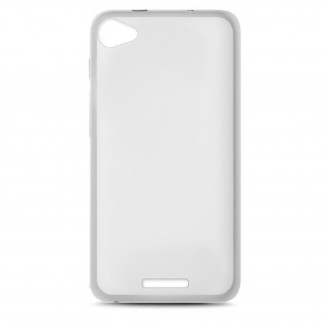 Cover Morbida per Wiko Jerry Max Serie ULTRASOFT Stileitaliano® in TPU Trasparente