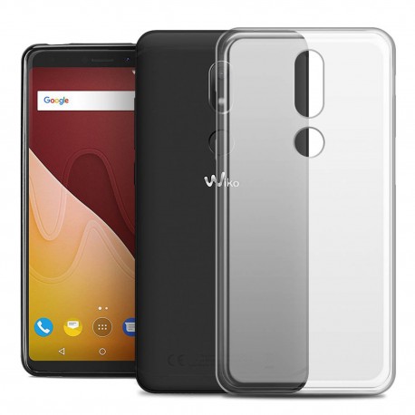 Cover Morbida per Wiko View Prime Serie ULTRASOFT Stileitaliano® in TPU Trasparente