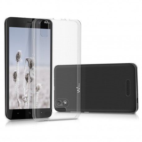 Cover Morbida per Wiko Lenny 4 Plus Serie ULTRASOFT Stileitaliano® in TPU Trasparente