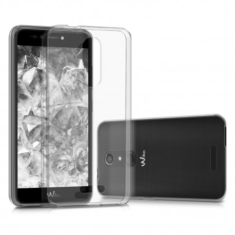 Cover Morbida per Wiko Upulse Lite Serie ULTRASOFT Stileitaliano® in TPU Trasparente