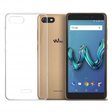 Cover Morbida per Wiko Tommy 3 Serie ULTRASOFT Stileitaliano® in TPU Trasparente