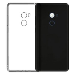 Cover Morbida per Xiaomi Redmi Mi Mix 2 Serie ULTRASOFT Stileitaliano in silicone TPU sottile Trasparente