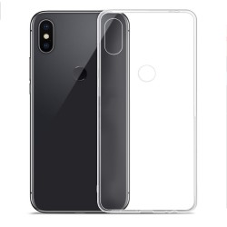 COVER MORBIDA PER XIAOMI MI 8 ULTRASOFT Stileitaliano®  IN SILICONE TRASPARENTE