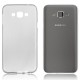 COVER MORBIDA PER GALAXY E5 E500  Samsung ULTRASOFT Stileitaliano®  IN SILICONE TRASPARENTE