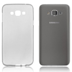 COVER MORBIDA PER GALAXY E5 E500  Samsung ULTRASOFT Stileitaliano®  IN SILICONE TRASPARENTE