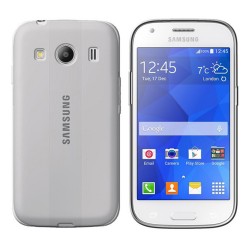 Cover Morbida per  Samsung ACE Style G310 ULTRASOFT Stileitaliano in silicone TPU sottile Trasparente