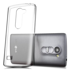 COVER MORBIDA PER LG LEON  ULTRASOFT Stileitaliano®  IN SILICONE TRASPARENTE