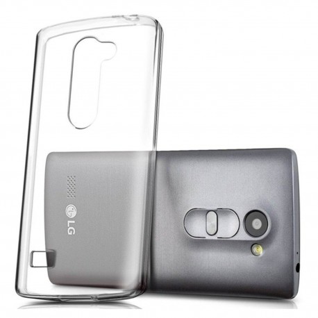COVER MORBIDA PER LG LEON  ULTRASOFT Stileitaliano®  IN SILICONE TRASPARENTE