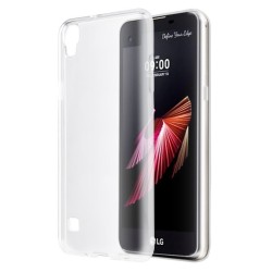 COVER MORBIDA PER LG X STYLE ULTRASOFT Stileitaliano®  IN SILICONE TRASPARENTE