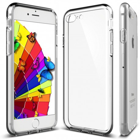 COVER MORBIDA PER IPHONE 8 PLUS - 7 PLUS 5,5" ULTRASOFT Stileitaliano®  IN SILICONE TRASPARENTE