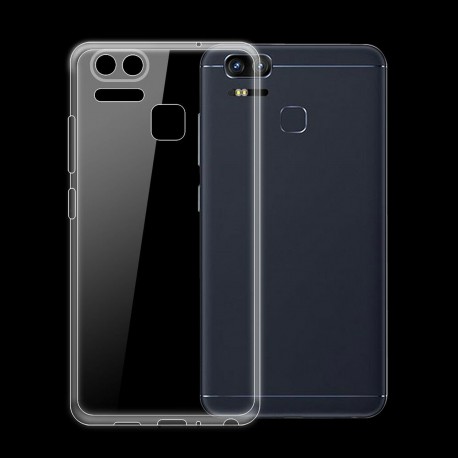 COVER MORBIDA PER ASUS ZENFONE ZOOM ZE553KL ULTRASOFT  Stileitaliano®  IN SILICONE TRASPARENTE
