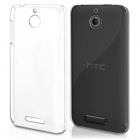 COVER MORBIDA PER HTC DESIRE 510 ULTRASOFT Stileitaliano®  IN SILICONE TRASPARENTE