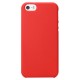 Cover per IPHONE SE 5 5s serie Soft-Touch Stileitaliano® morbida opaca Rossa