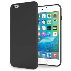 Cover per IPHONE 6 PLUS serie Soft-Touch Stileitaliano® morbida opaca NERA
