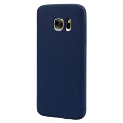 Cover per Samsung S7 G930 serie Soft-Touch Stileitaliano® morbida opaca BLU
