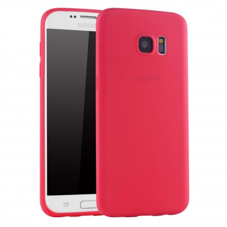 Cover per Samsung  S7 G930 J310 serie Soft-Touch Stileitaliano® morbida opaca ROSSA