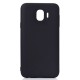 Cover per Samsung J4 2018 J400 serie Soft-Touch Stileitaliano® morbida opaca NERA