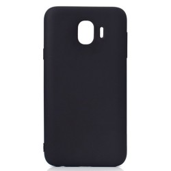 Cover per Samsung J4 2018 J400 serie Soft-Touch Stileitaliano® morbida opaca NERA