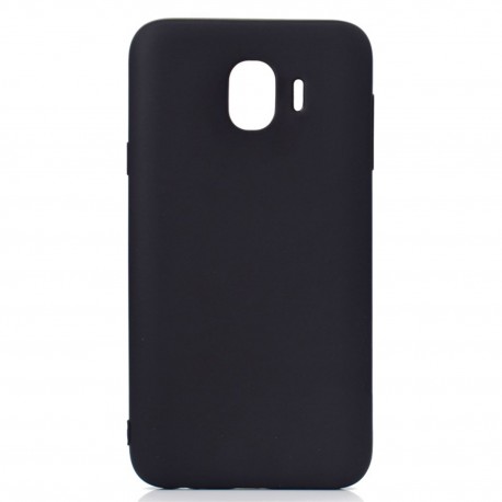 Cover per Samsung J4 2018 J400 serie Soft-Touch Stileitaliano® morbida opaca NERA