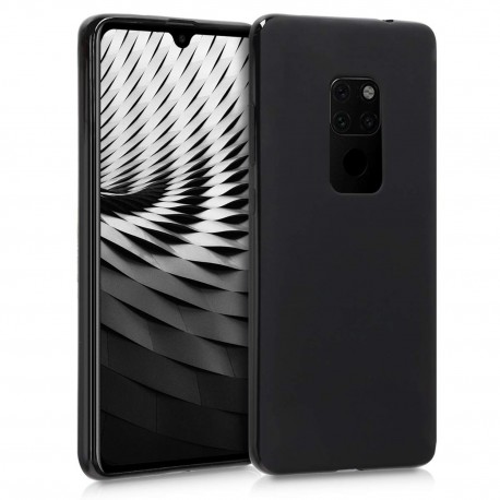 Cover per Huawei MATE 20  serie Soft-Touch Stileitaliano® morbida opaca Nera