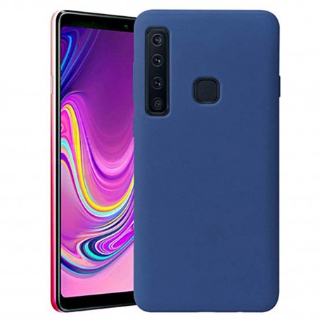 Cover per Samsung A9 2018 A920 serie Soft-Touch Stileitaliano® morbida opaca BLU