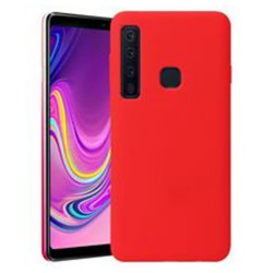 Cover per Samsung A9 2018 A920  serie Soft-Touch Stileitaliano® morbida opaca ROSSA