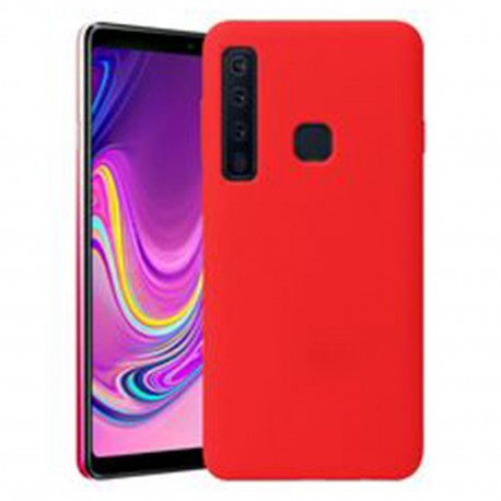 Cover per Samsung A9 2018 A920  serie Soft-Touch Stileitaliano® morbida opaca ROSSA